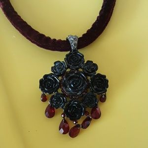 Velveteen Choker Victorian Style